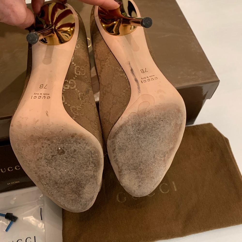🤎💛GUCCI HEELS🤎💛 - Picture 4 of 8